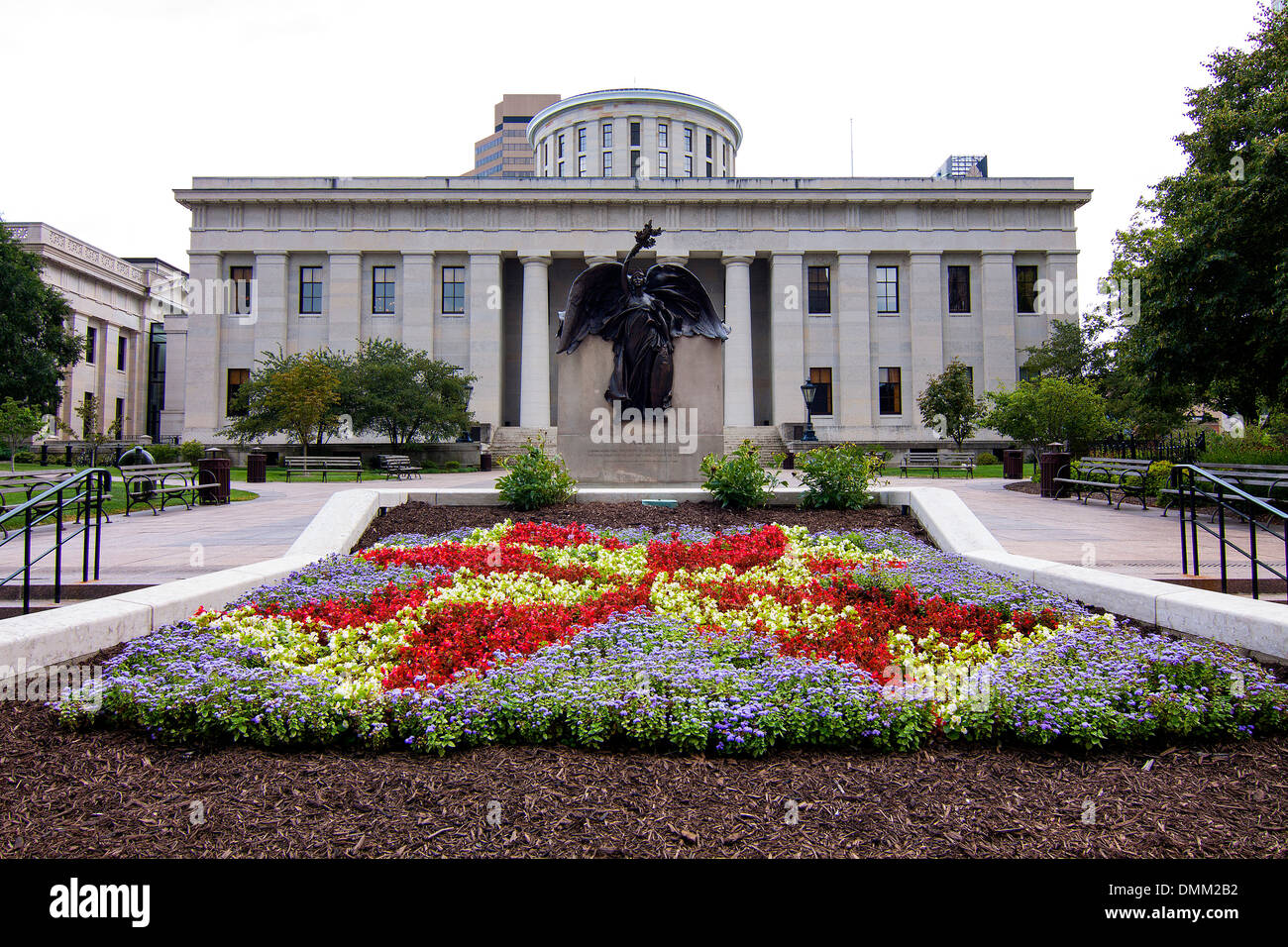 Die Ohio State House in Columbus, Ohio, USA. Stockfoto