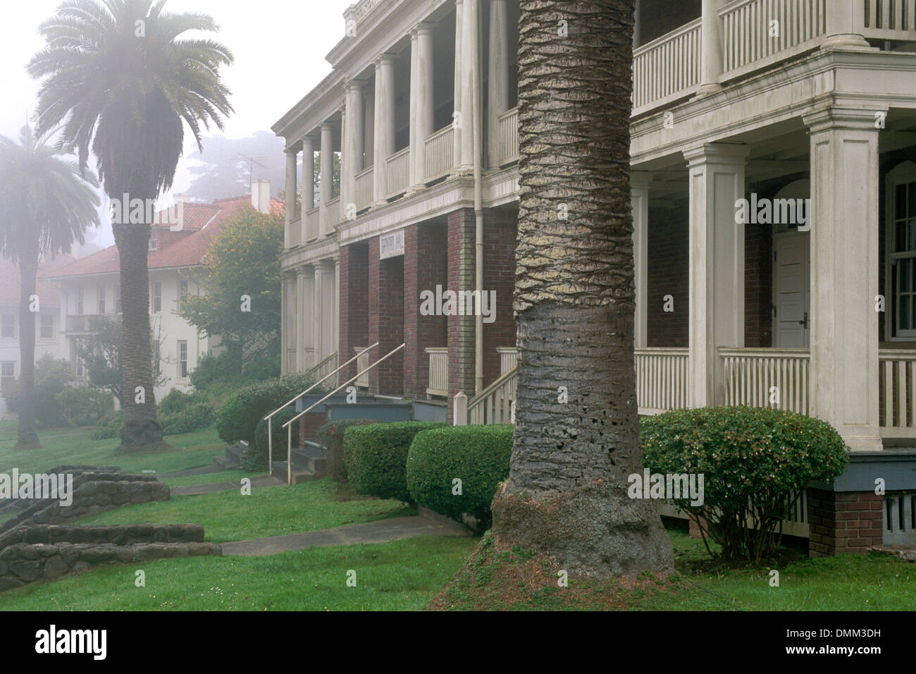 Offiziers Viertel in der Presidio von San Francisco, Kalifornien Stockfoto