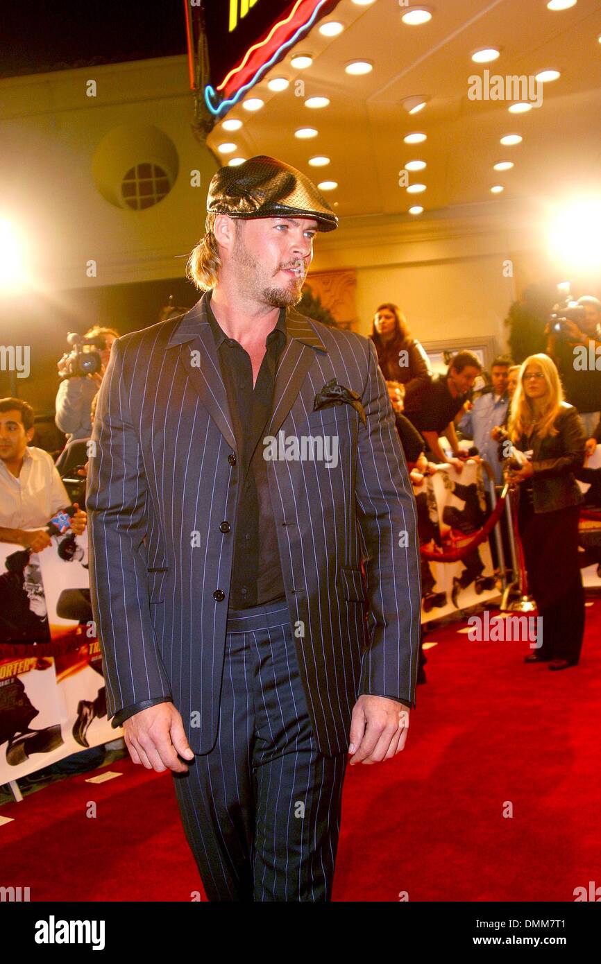 2. Oktober 2002 - Kalifornien, USA - MATT SCHULZE... K26477NP - DIE TRANSPORTER-PREMIERE. MANN VILLAGE THEATER, WESTWOOD, KALIFORNIEN. 2. OKTOBER 2002. NINA PROMMER / 2002 (Kredit-Bild: © Globe Photos/ZUMAPRESS.com) Stockfoto