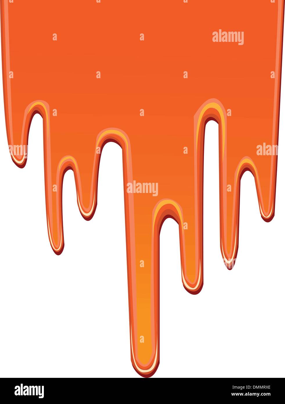 tropfende Farbe Stock Vektor