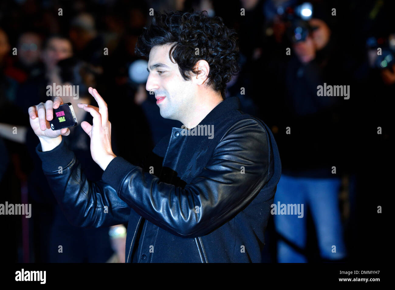 Cannes, Frankreich. 18. Dezember 2013. Max Boublil kommt für die NRJ Music Awards in Cannes. Bildnachweis: Dpa picture Alliance/Alamy Live News Stockfoto