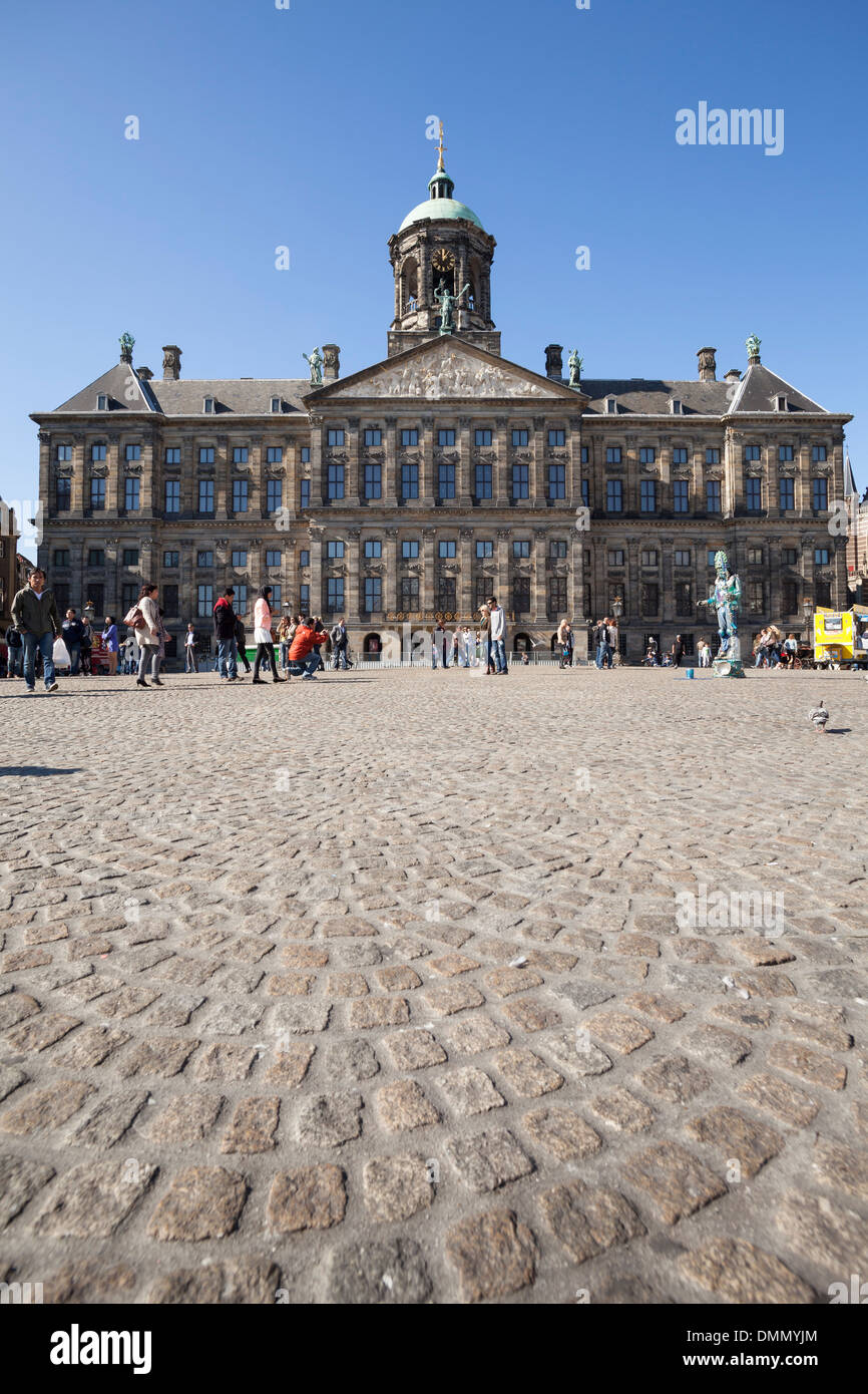 Niederlande, Amsterdam, königlicher Palast am Dam-Platz Stockfoto