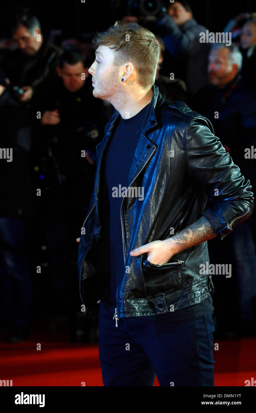 Cannes, Frankreich. 18. Dezember 2013. James Arthur kommt für die NRJ Music Awards in Cannes. Bildnachweis: Dpa picture Alliance/Alamy Live News Stockfoto