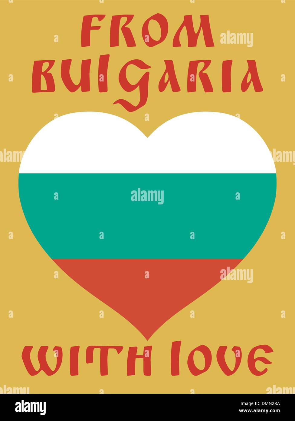 Bulgarien flagge karte kaufen Alamy