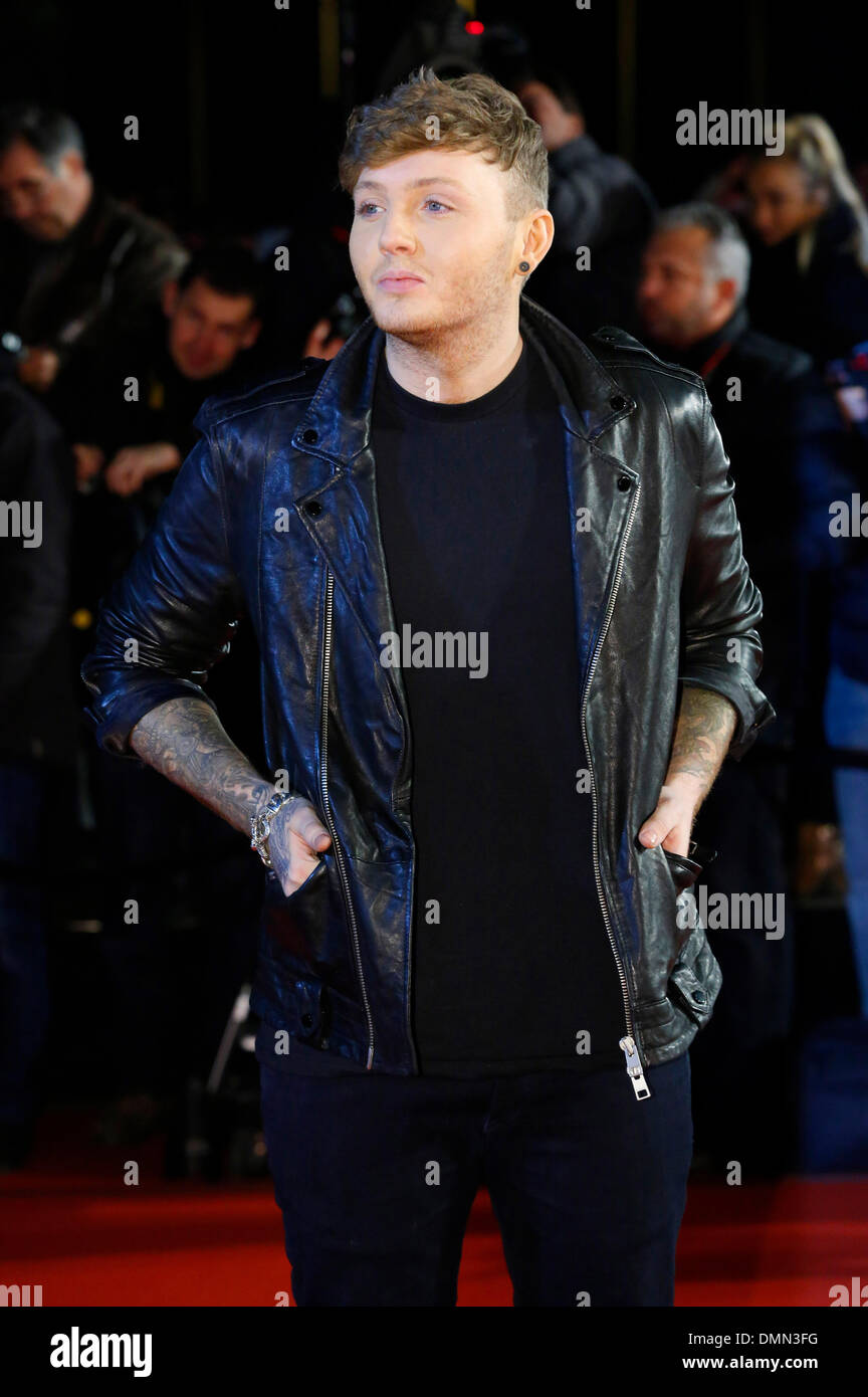 Cannes, Frankreich. 18. Dezember 2013. James Arthur kommt für die NRJ Music Awards in Cannes. Bildnachweis: Dpa picture Alliance/Alamy Live News Stockfoto