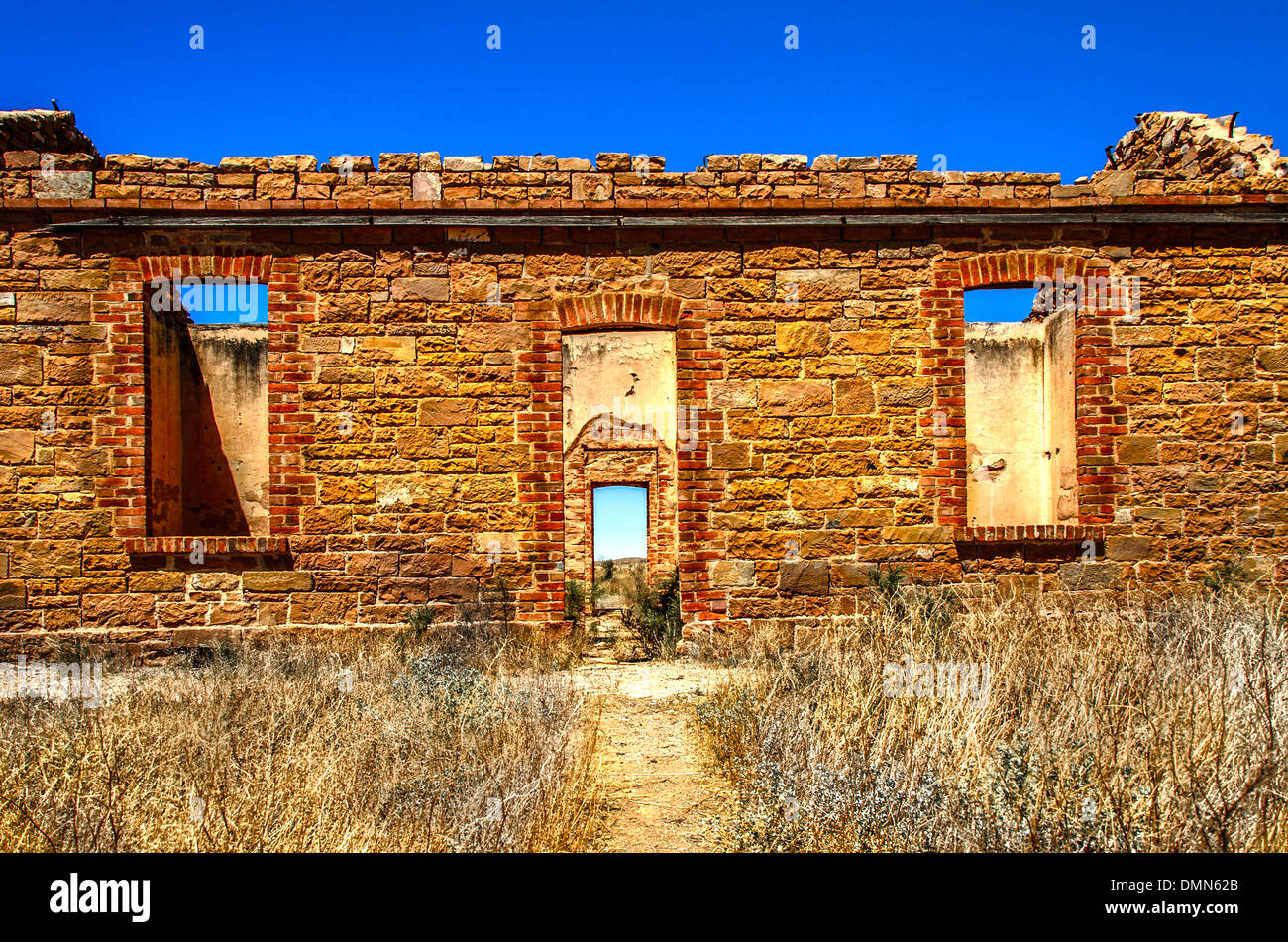 Alte Ruine, Flinders Rangers, South Australia Stockfoto