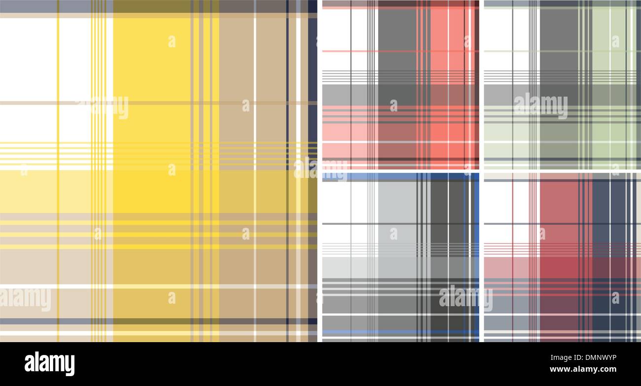 nahtlose Tartan-Karo-Muster Stock Vektor