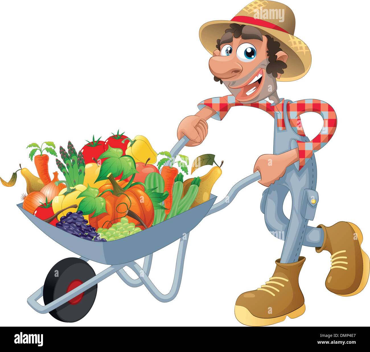 Cartoon illustration funny fruits comic Stock-Vektorgrafiken kaufen ...