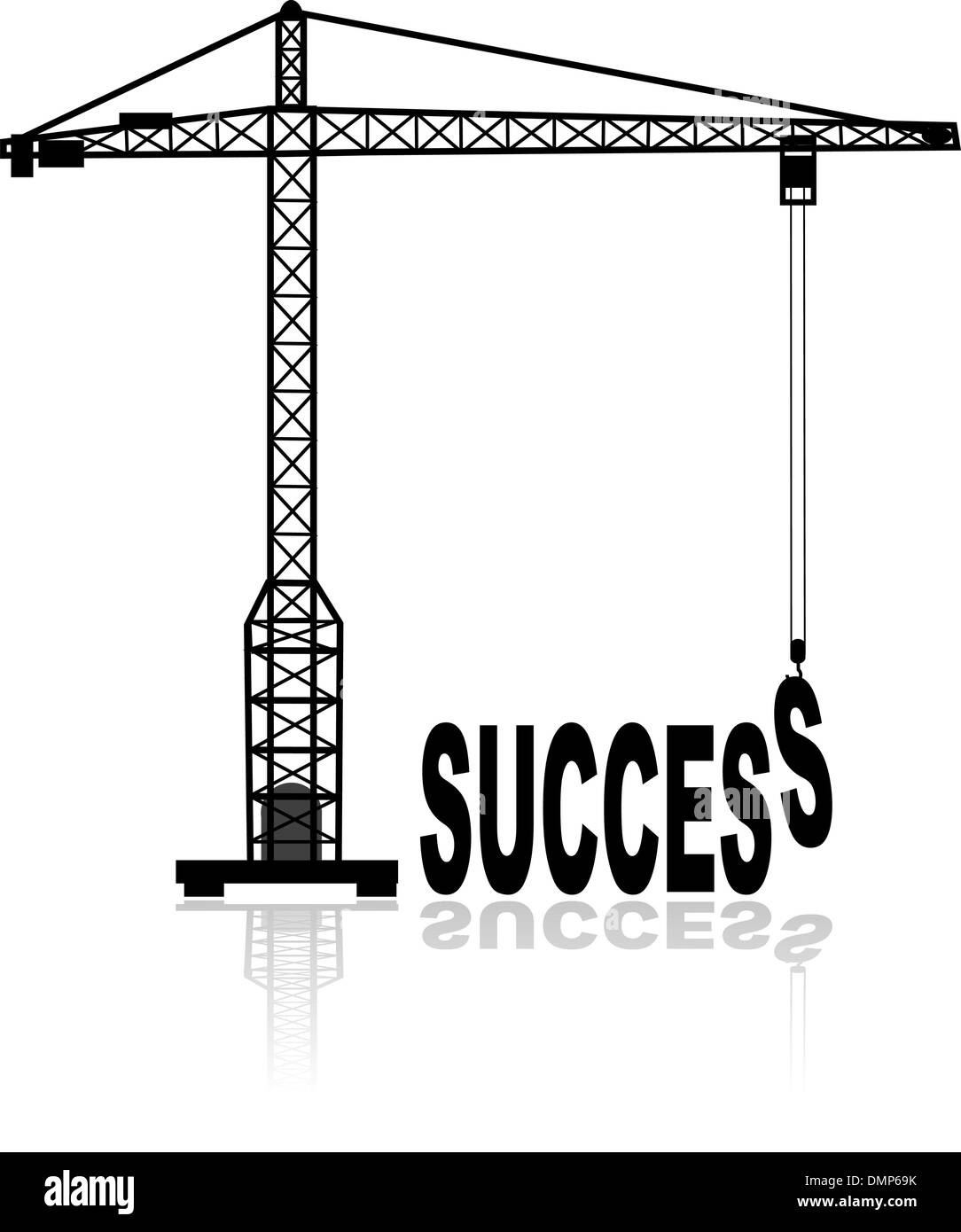 Gebäude-Erfolg Stock Vektor