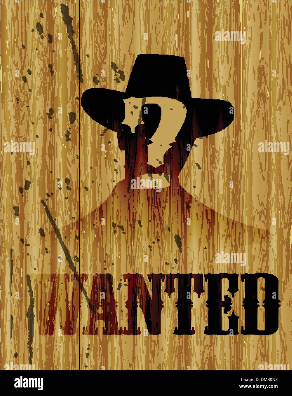 abstraktes Vektor Holz Hintergrund Stock Vektor