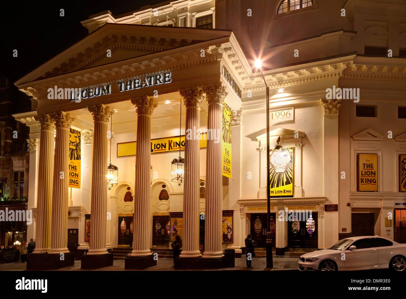 Das Lyceum Theatre, Covent Garden, London, England Stockfoto
