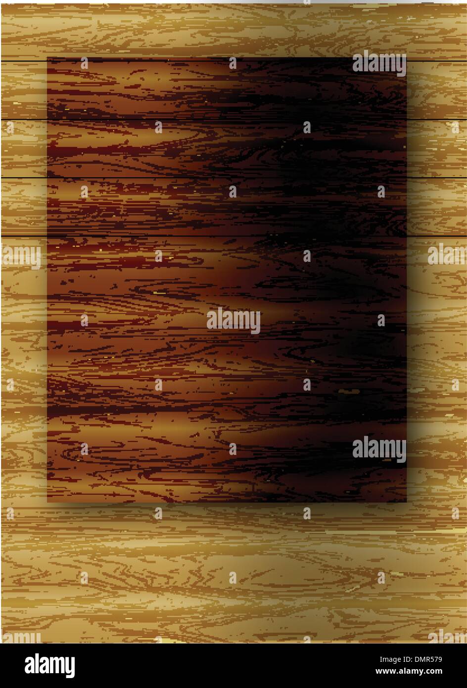 abstraktes Vektor Holz Hintergrund Stock Vektor