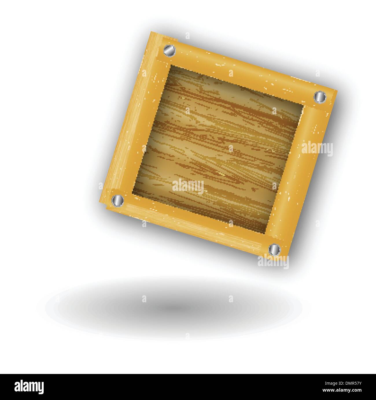 abstraktes Vektor Holz Hintergrund Stock Vektor