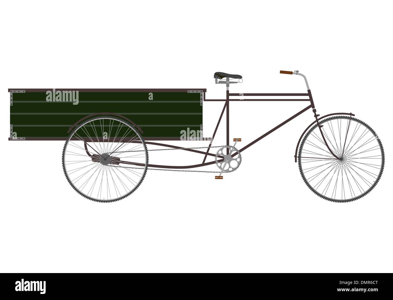 Indische Rikscha. Stock Vektor