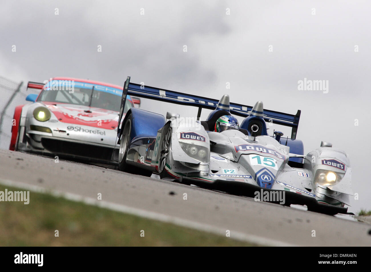 Luis Diaz und Adrian Fernandez gewann in der LMP2-Klasse an den Grand Prix von Mosport auf dem Mosport International Raceway in Bowmanville, ON. (Kredit-Bild: © Anson Hung/Southcreek Global/ZUMApress.com) Stockfoto