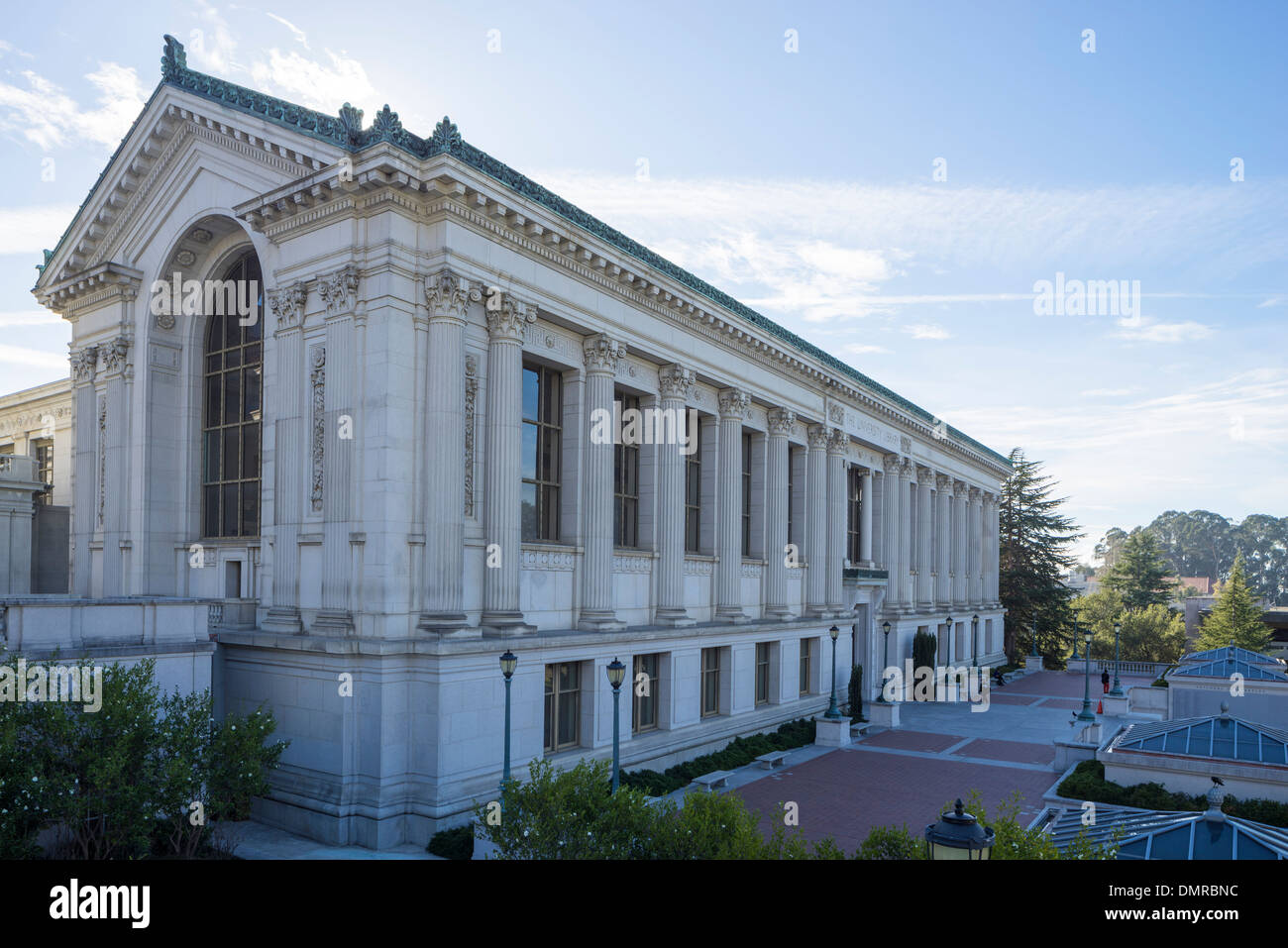 University of California, Berkeley Bibliothek. Stockfoto