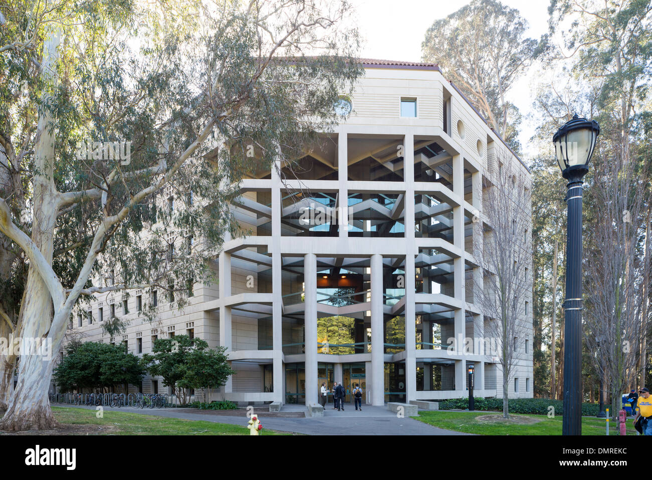 University of California, Berkeley Life Sciences Building (siehe Anhang). Stockfoto