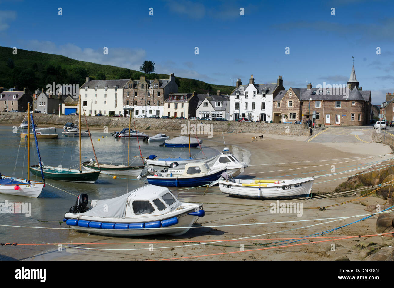 Kincardineshire Aberdeen Stonehaven Strand Stockfoto