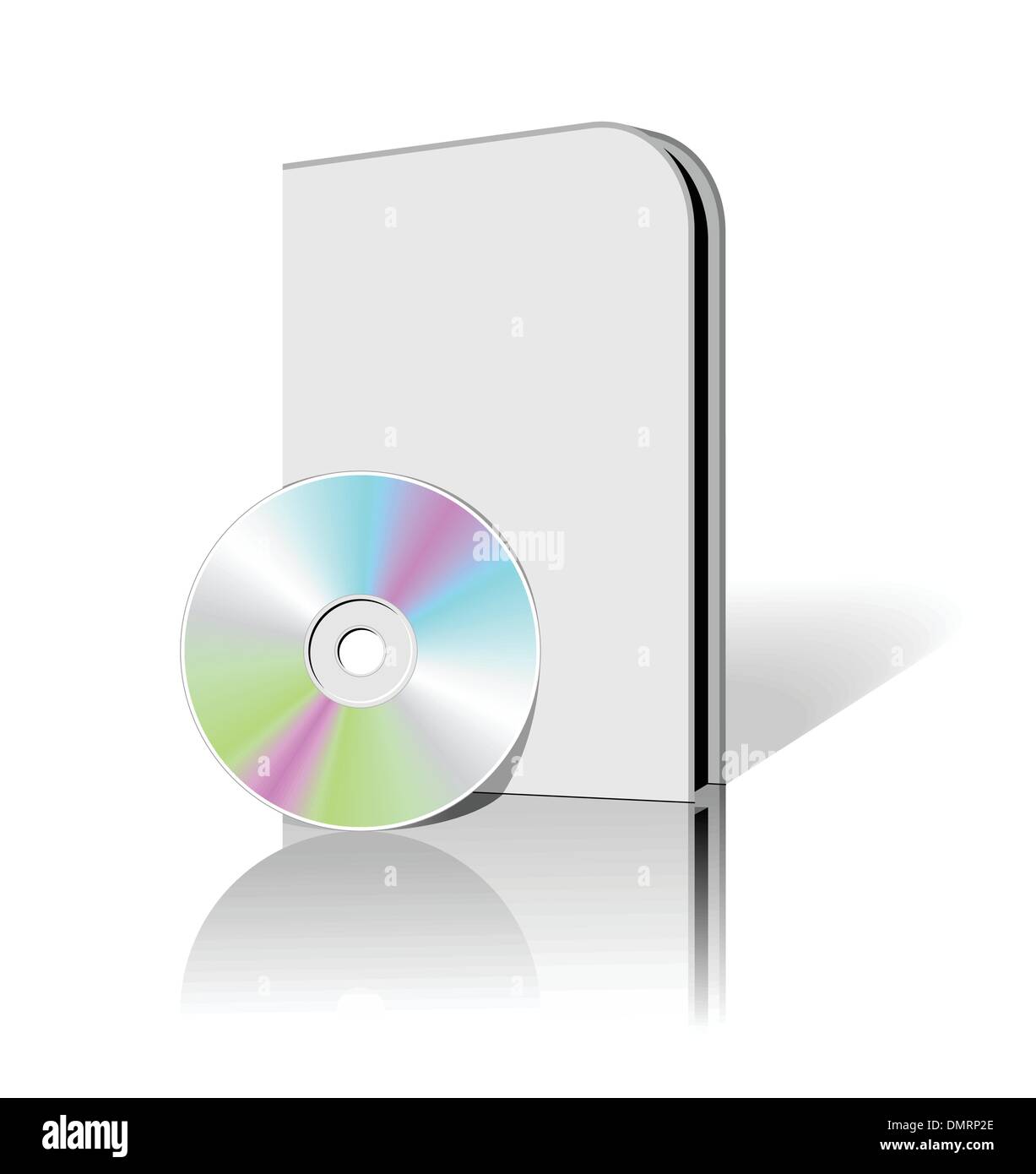 CD-DVD-box Stock Vektor