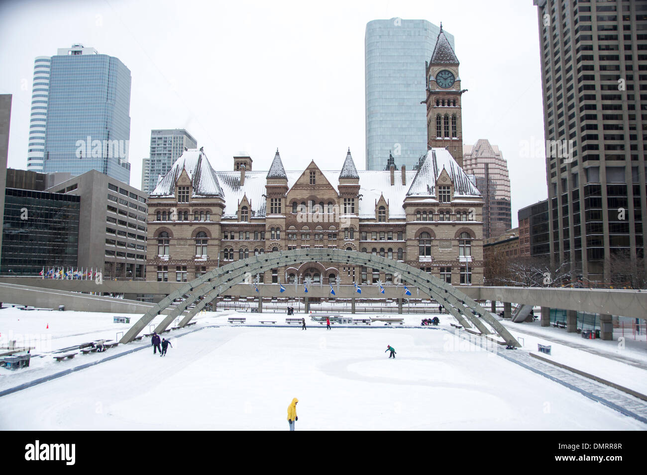 Toronto, Kanada. 15. Dezember 2013. Toronto wird durch einen verprügeln Schnee Kredit getroffen: Nisarg Fotografie/Alamy Live News Stockfoto
