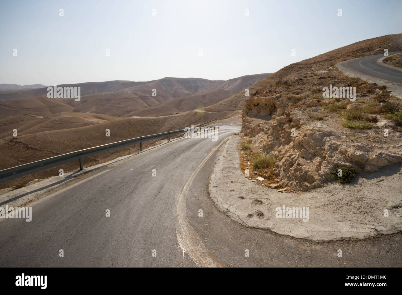 Palästinensischen Gebieten hinter der israelischen West Bank Schranke Stockfoto