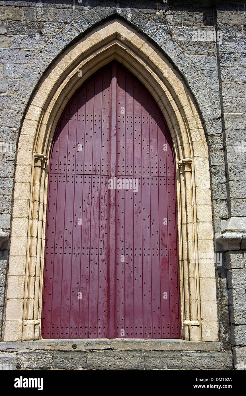 Gothic Door Doorway Stockfotos Gothic Door Doorway Bilder