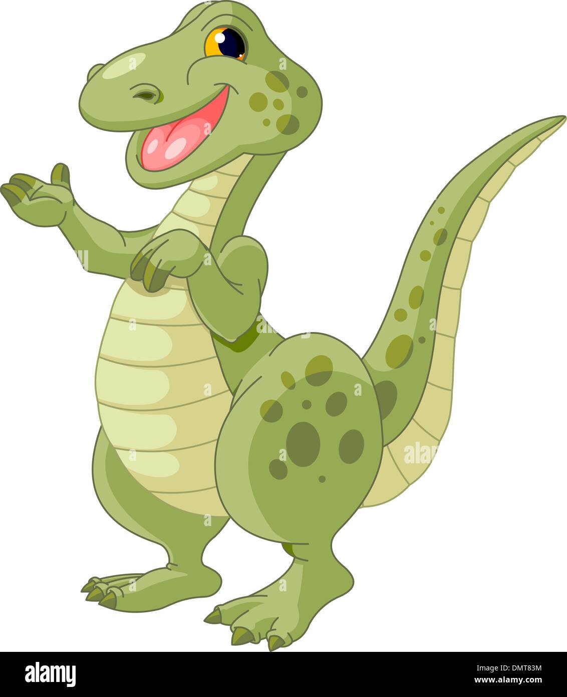 Niedlicher Dinosaurier Stock Vektor