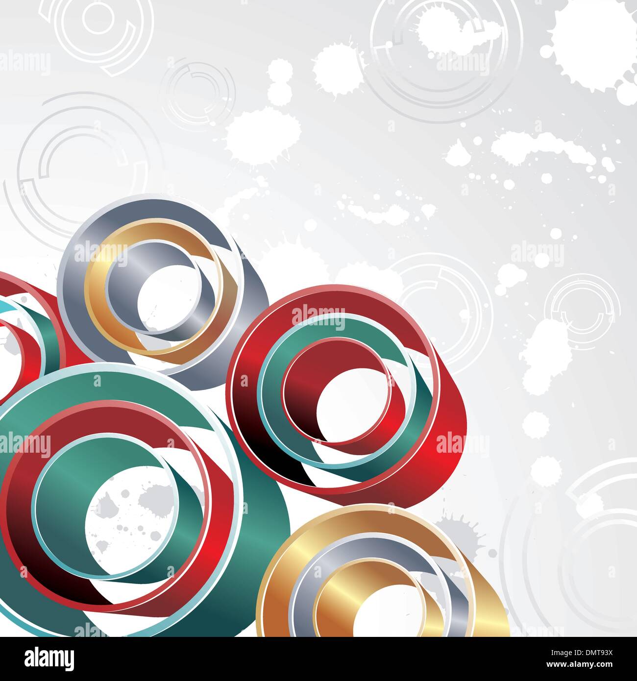 3D-Form Stock Vektor