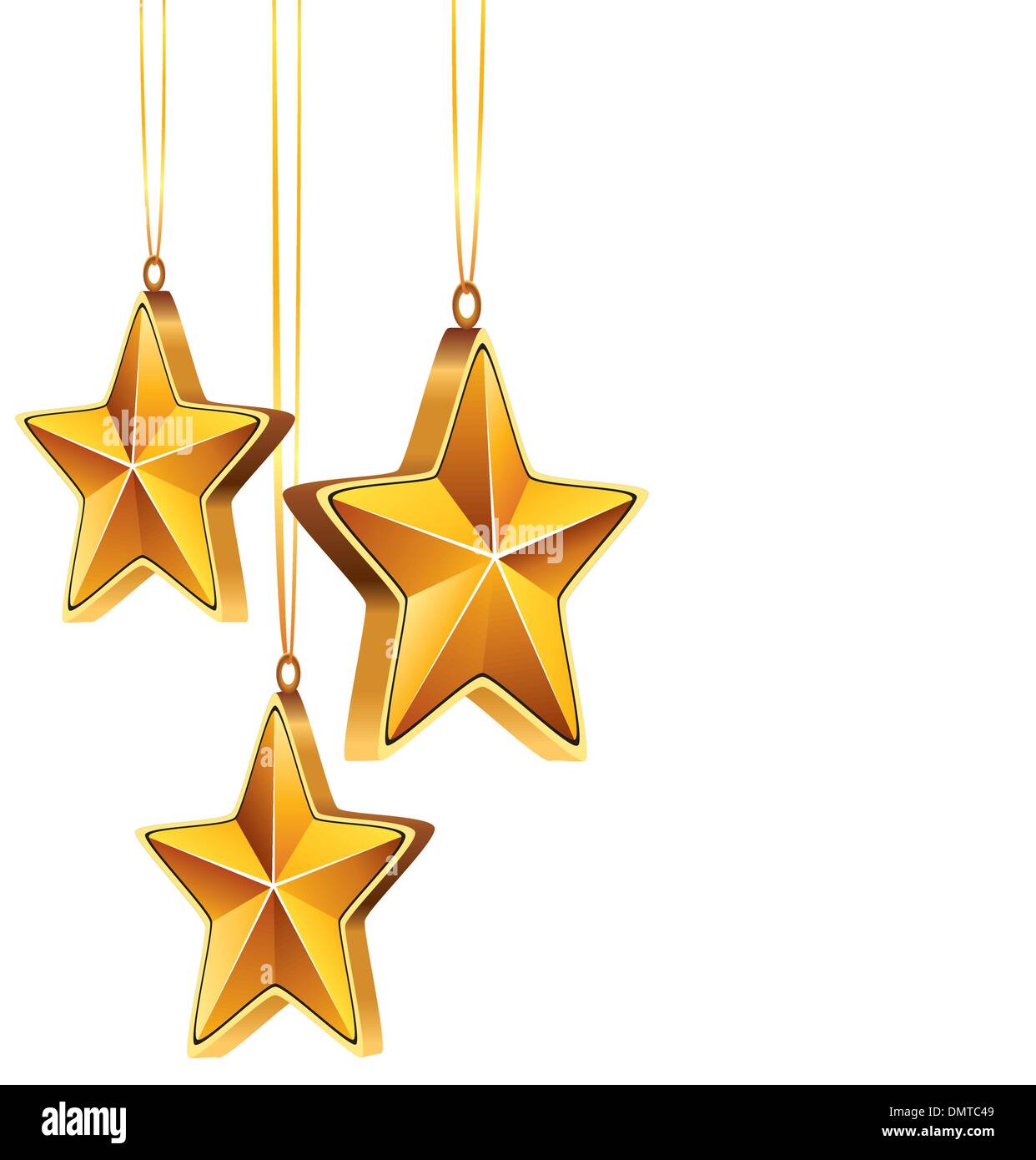 Vektor-"goldene Sterne" Stock Vektor