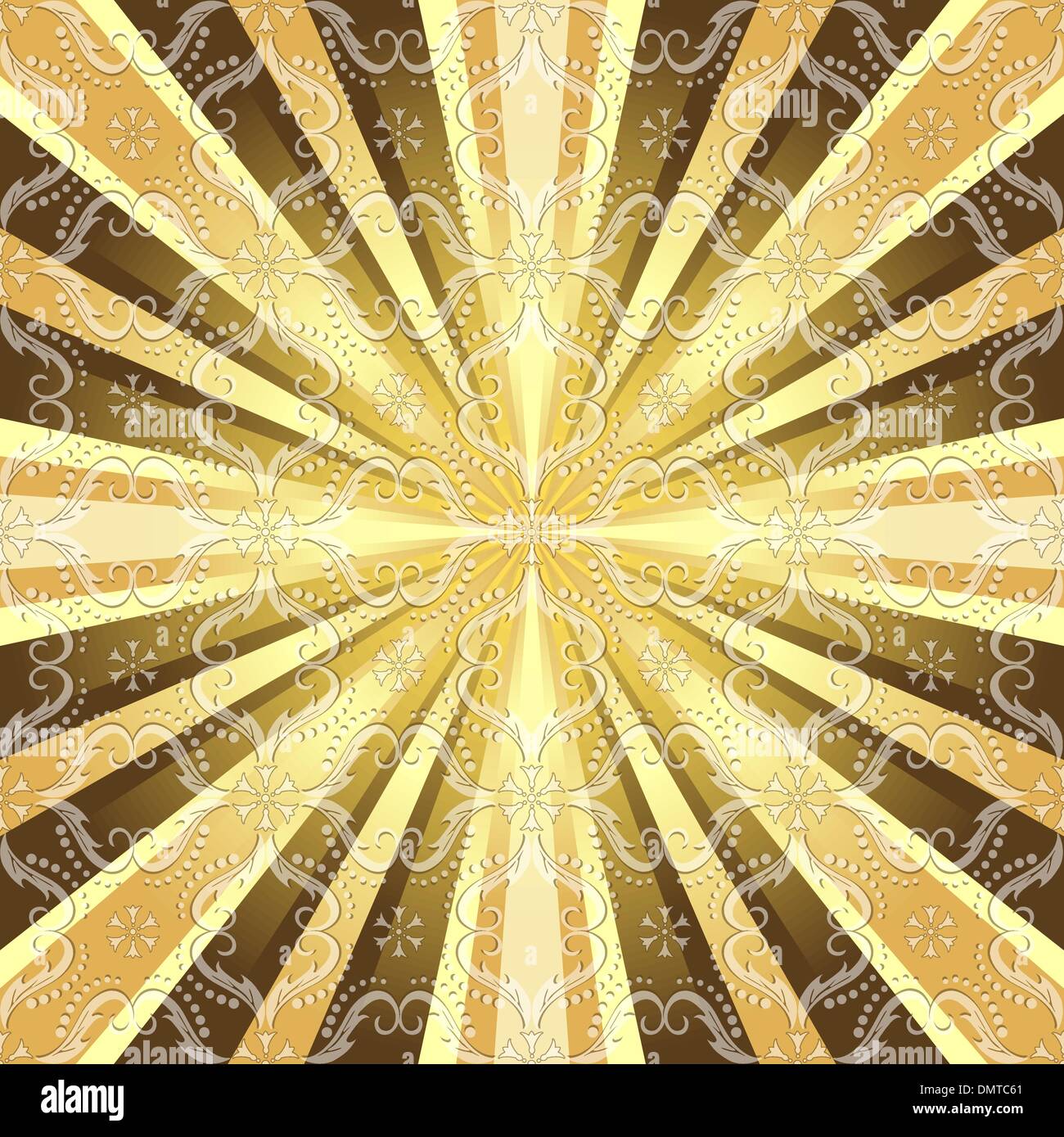 Vintage nahtlose Muster Stock Vektor