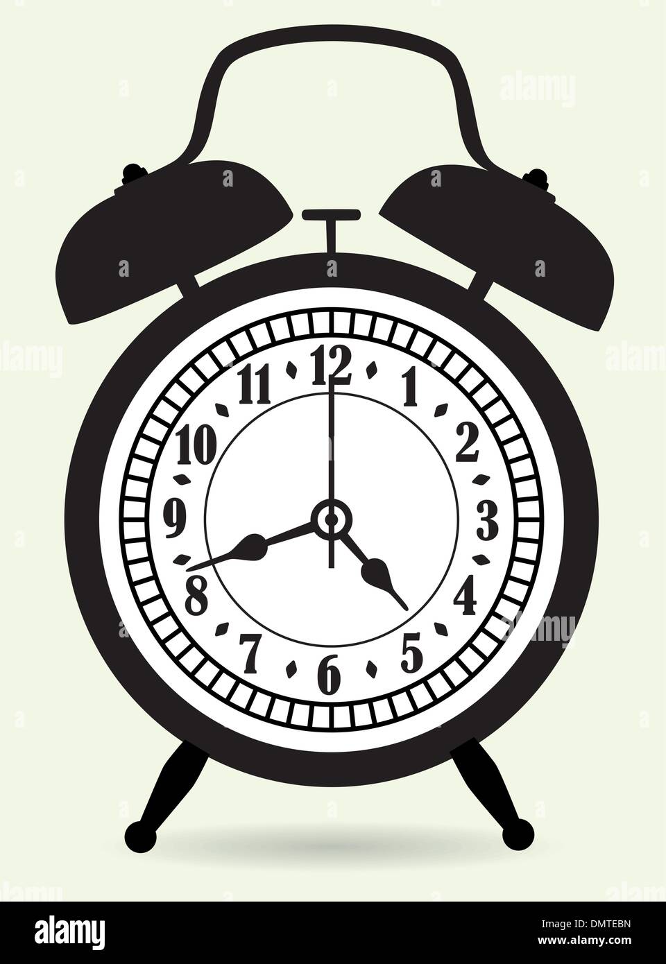 Vektor-Wecker Stock Vektor