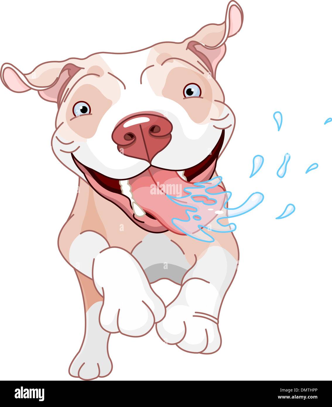 Aufgeregter Hund Stock Vektorgrafiken Kaufen Alamy