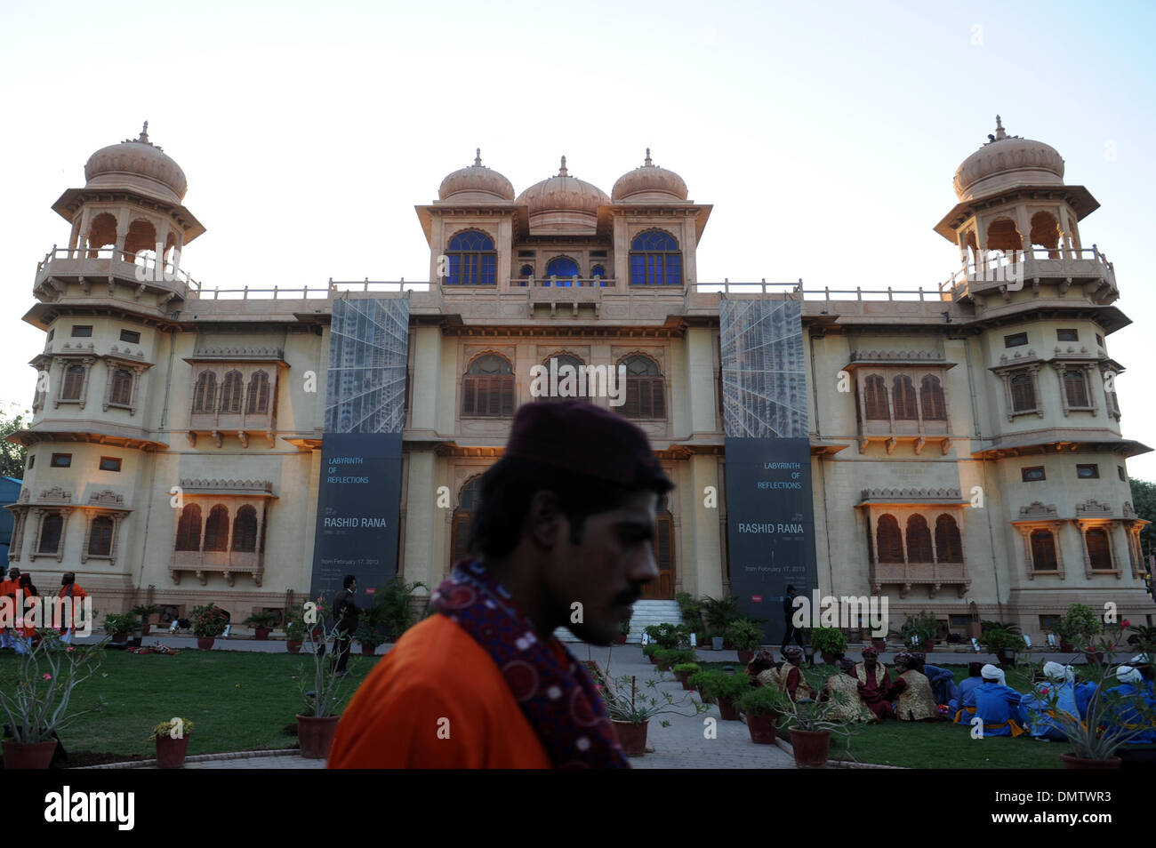 Karachi. 17. Dezember 2013. Foto aufgenommen am 15. Dezember 2013 zeigt der Mohatta Palast in Karatschi in Pakistan. © Huang Zongzhi/Xinhua/Alamy Live-Nachrichten Stockfoto