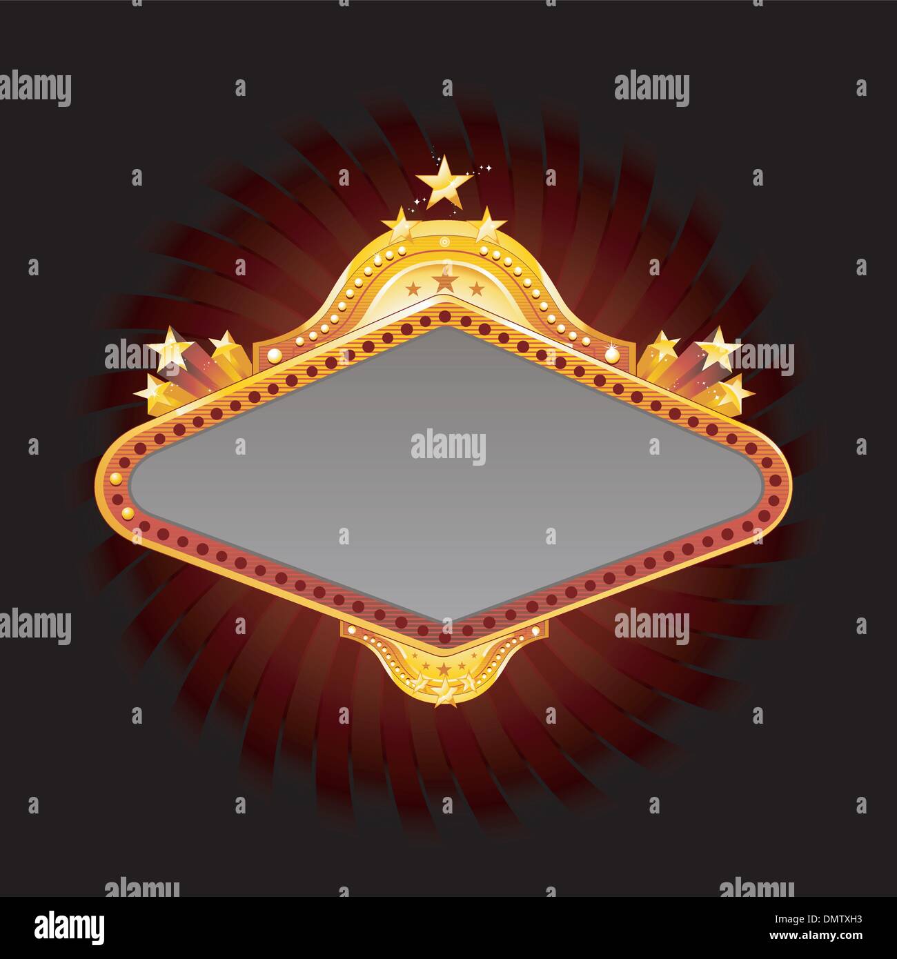 Casino-Zeichen Stock Vektor