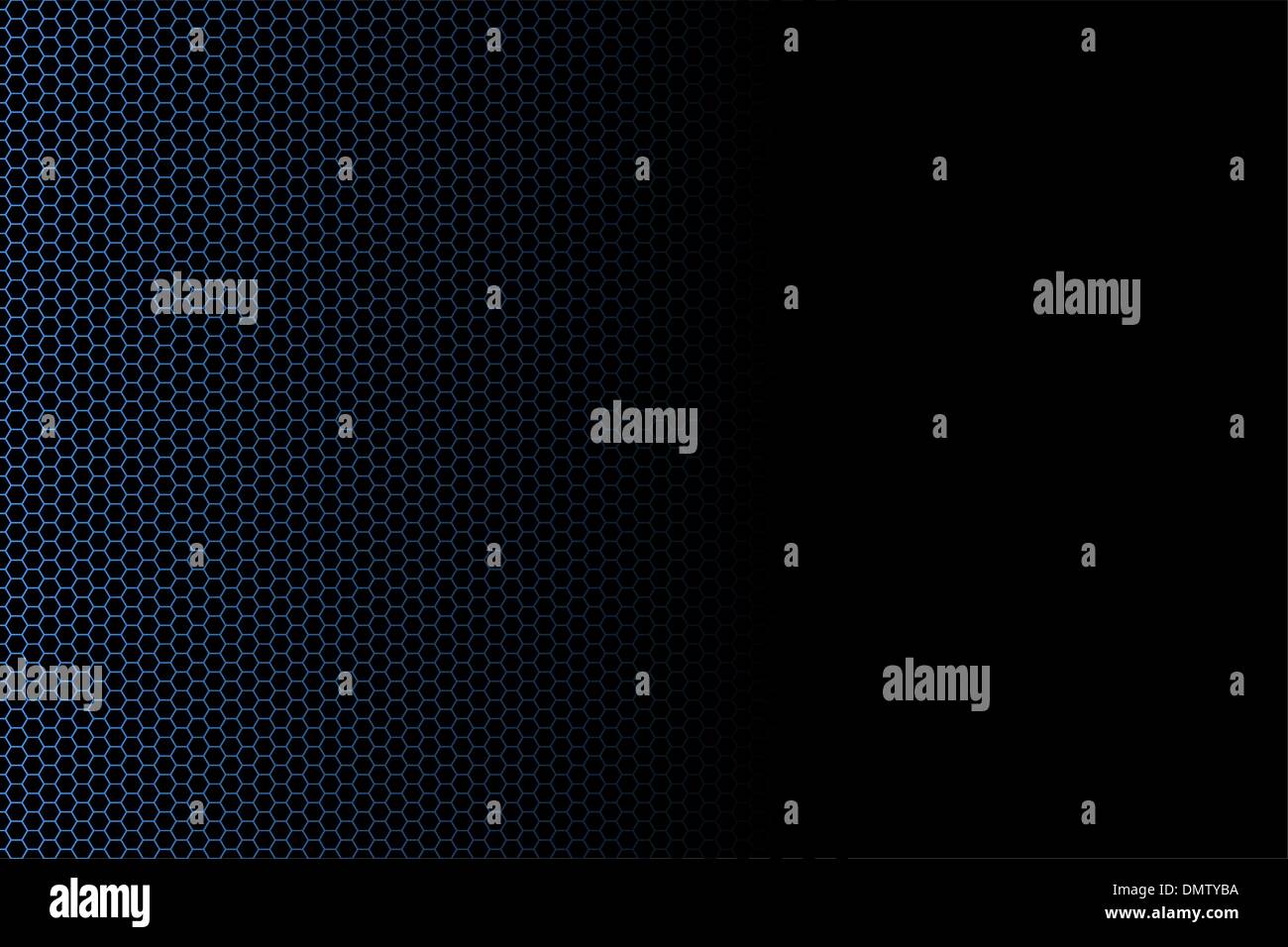 Sechseck-Banner-Frame-Hintergrund Stock Vektor