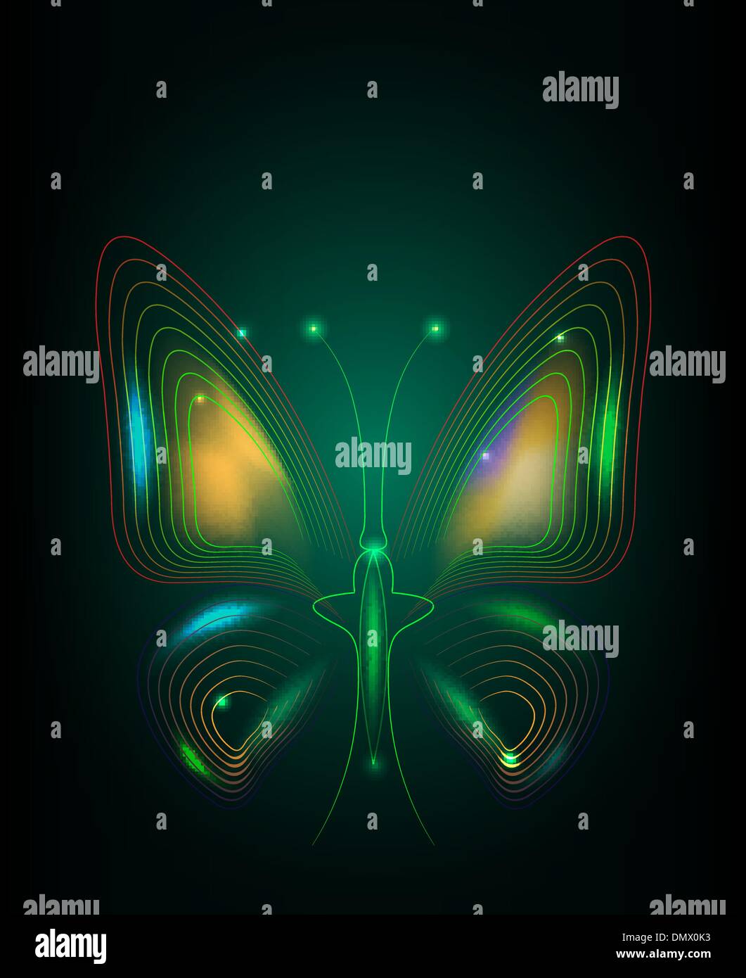 Schmetterling Stock Vektor