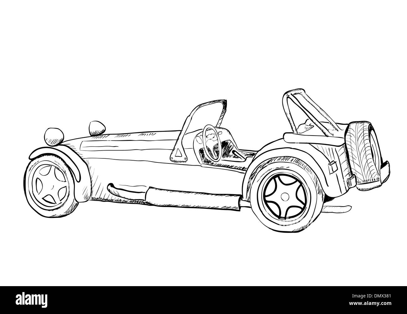 Oldtimer. Stock Vektor Oldtimer. Stock Vektor