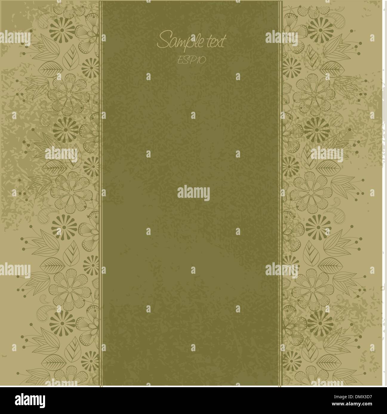 florales Motiv 1 Stock Vektor