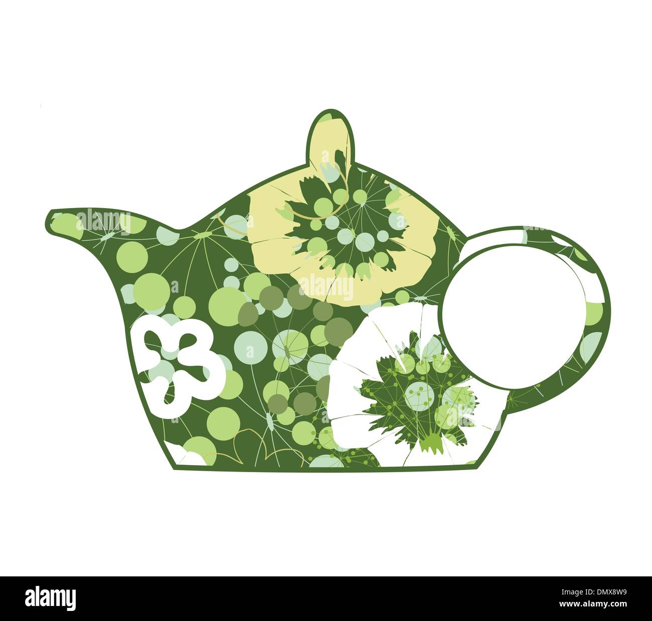 Teapot2 Stock Vektor