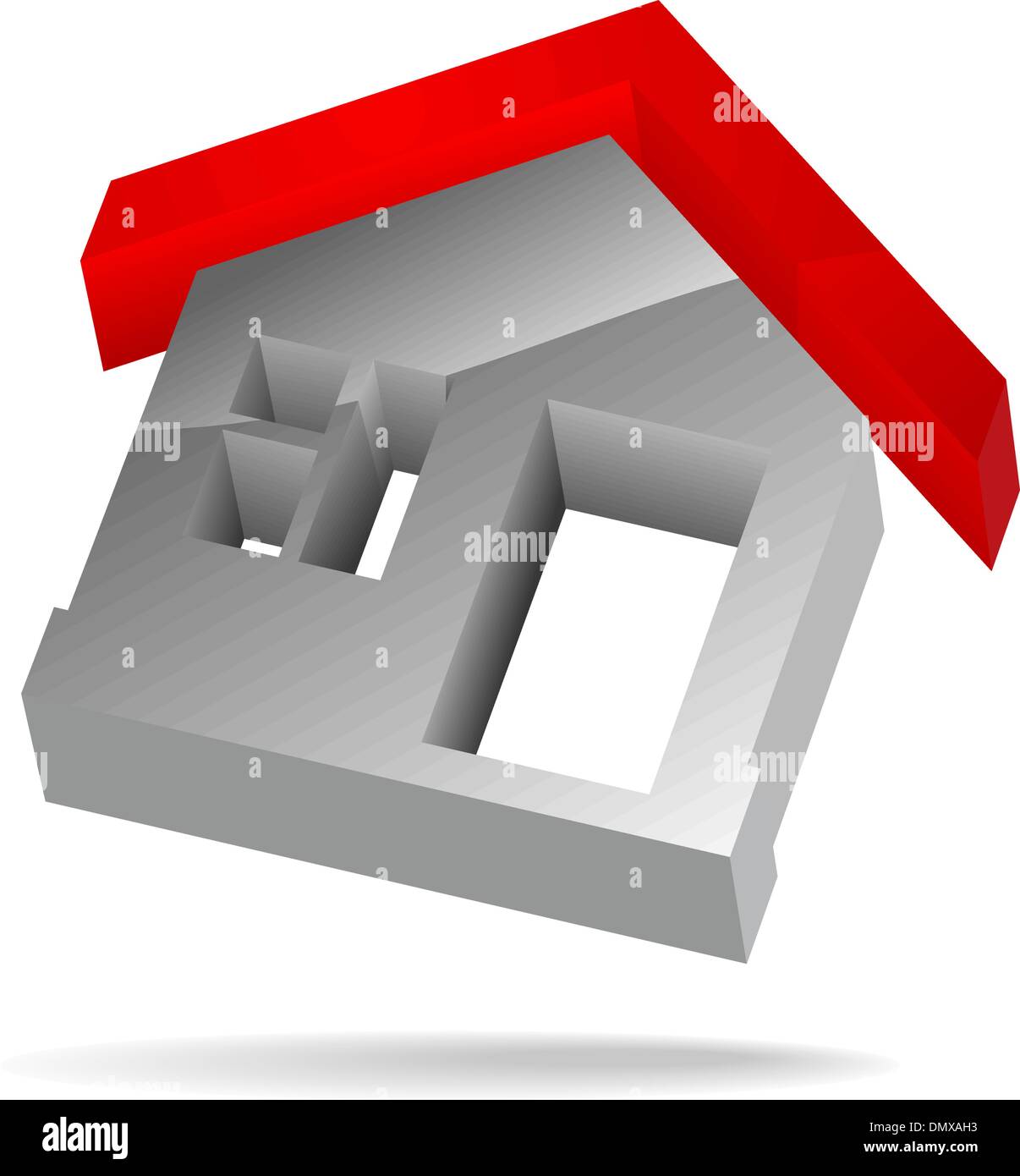 Haus-Symbol Stock Vektor