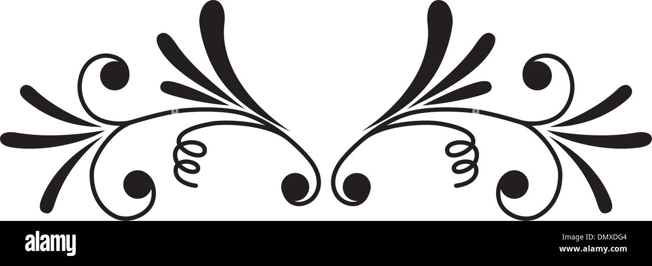 Abstrakten floralen Design. Stock Vektor