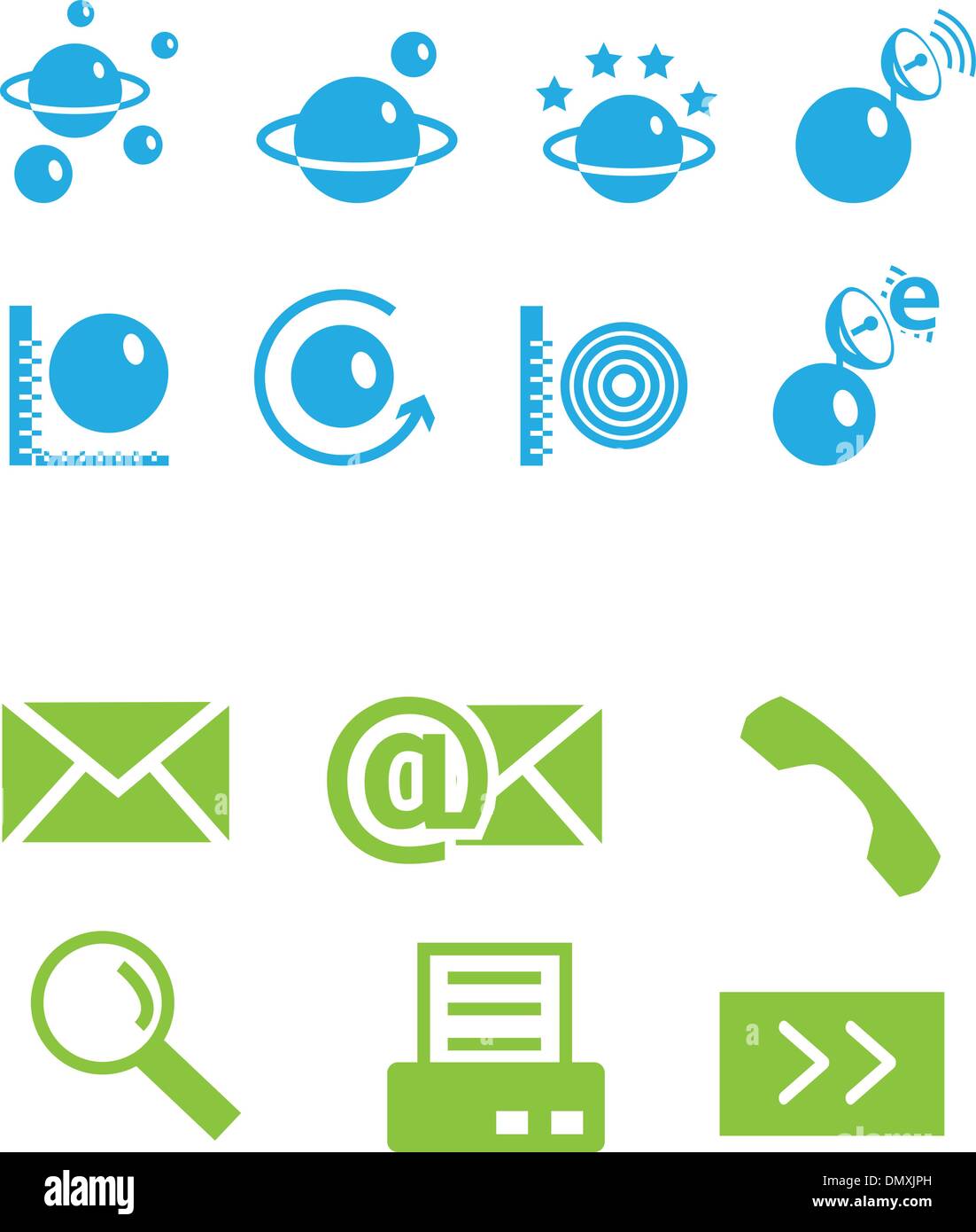 Icon-Set Stock Vektor