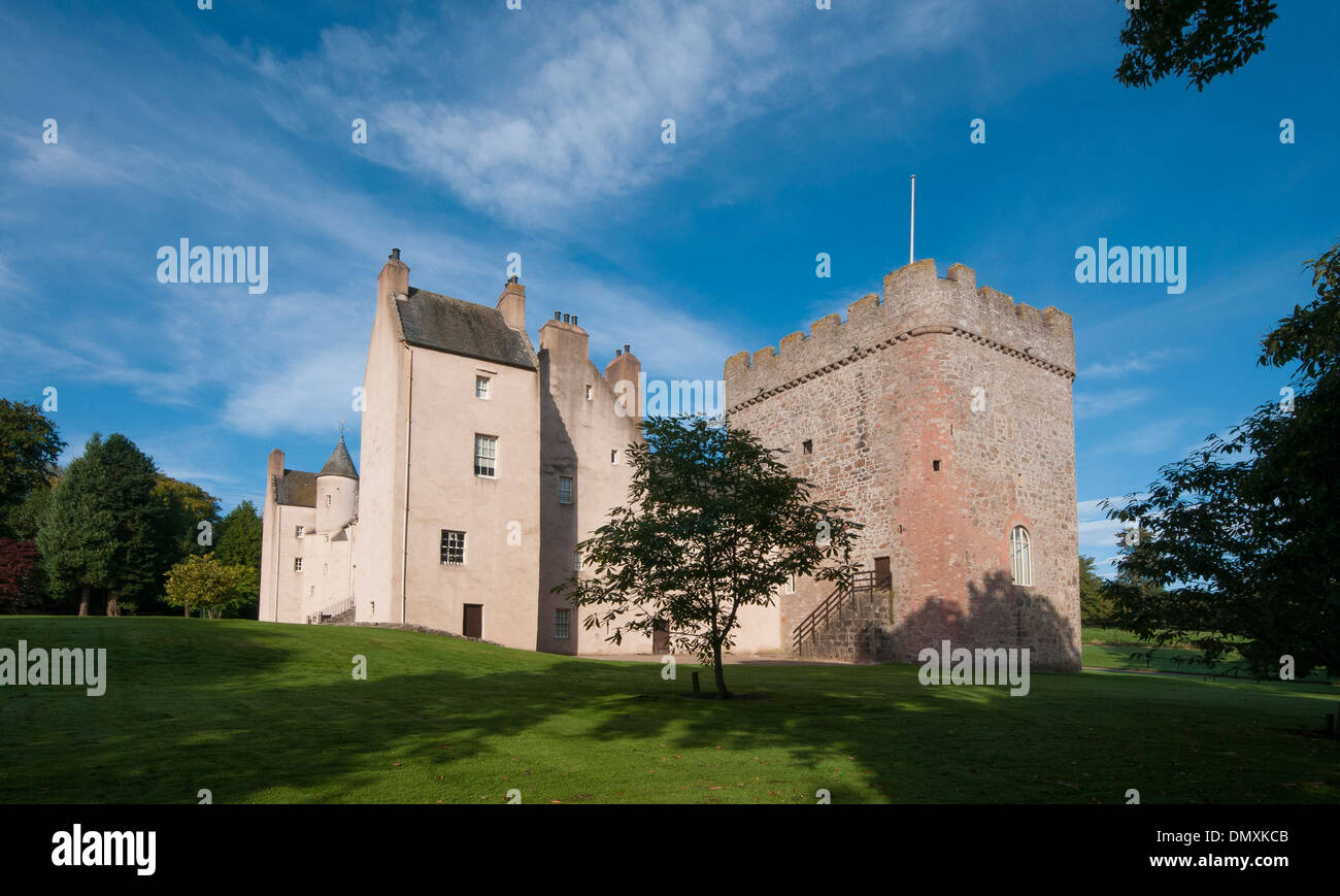 Burg in der Nähe von Drumoak Aberdeen Deeside einem schottischen Schloss Drum Stockfoto