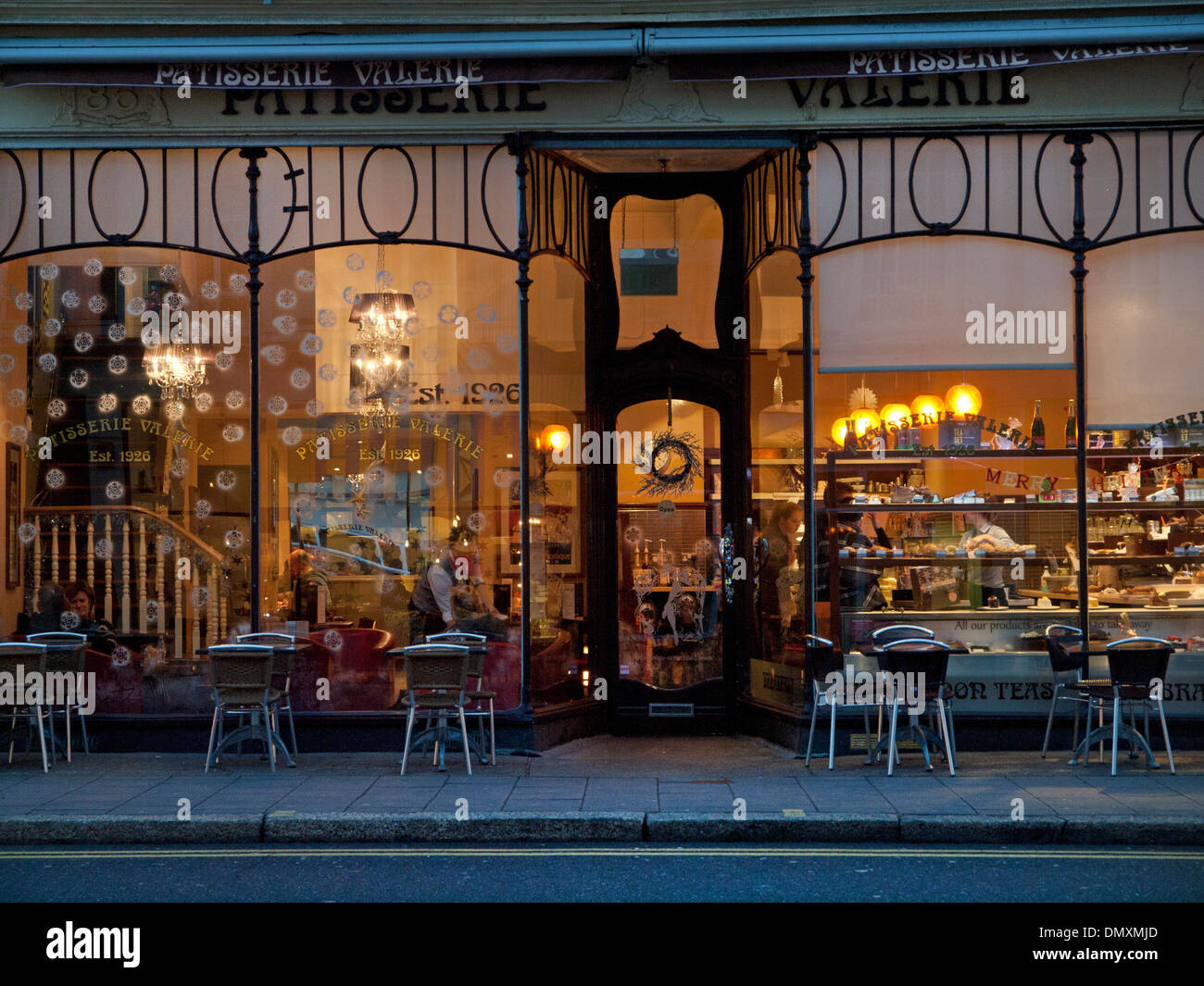 Patisserie Valerie, ein Café in Hove, Brighton Stockfoto