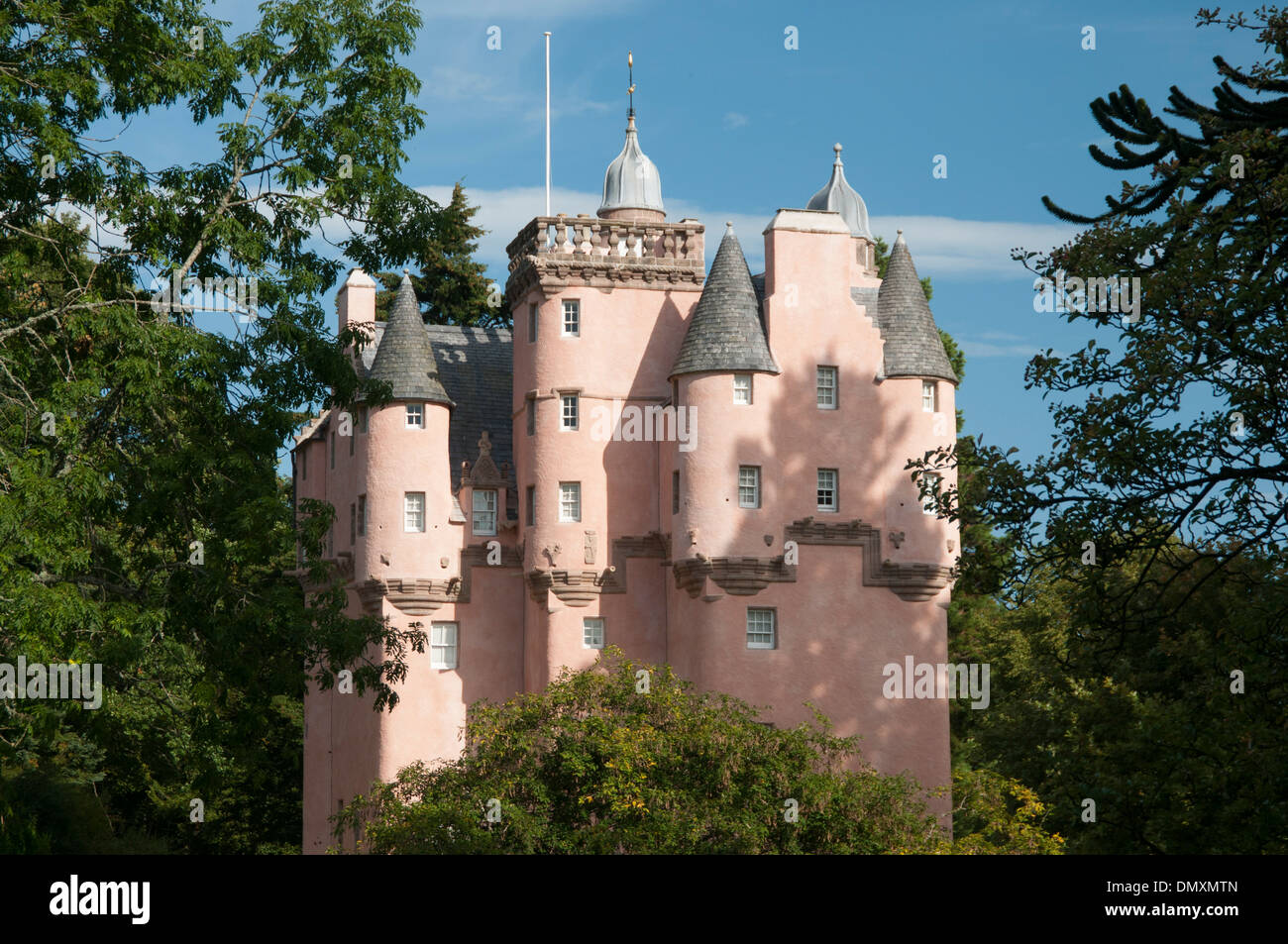 Craigievar Castle royal Deeside einem schottischen Schloss Stockfoto
