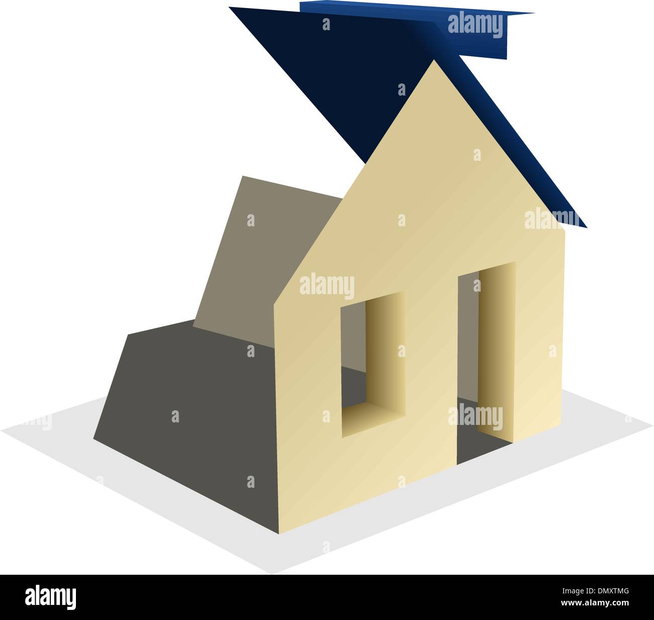 Haus-Symbol Stock Vektor