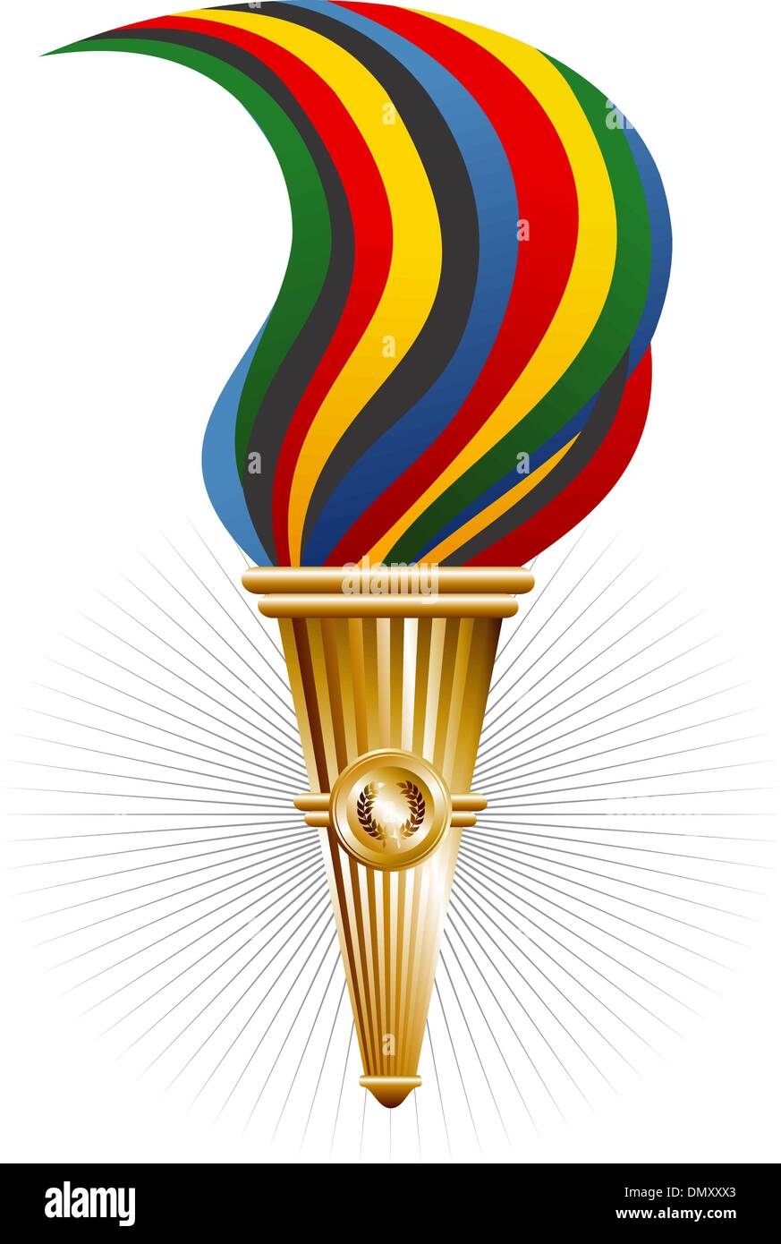 Sport Antorcha Triumph Stock Vektor