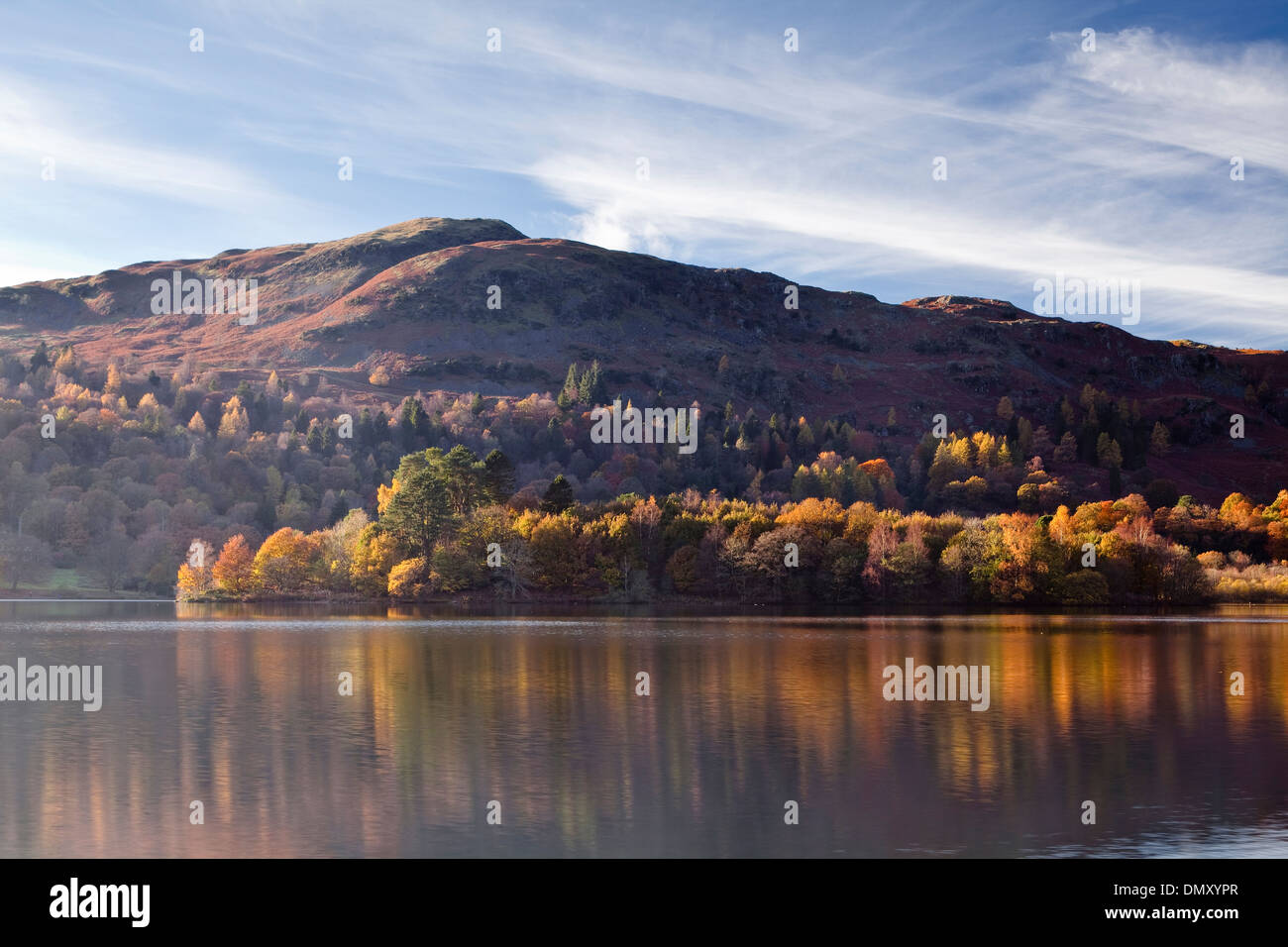 Grasmere See in den Lake District National Park. Stockfoto