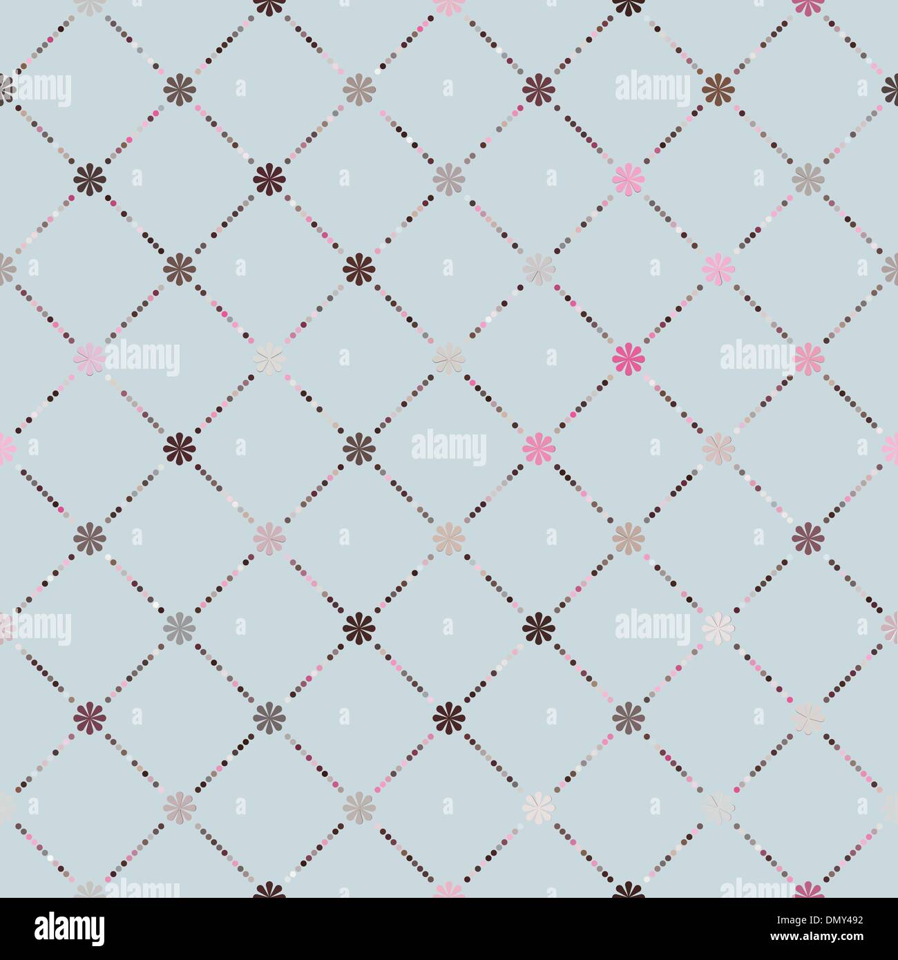 Rosa braun bunt Musterdesign. EPS 8 Stock Vektor