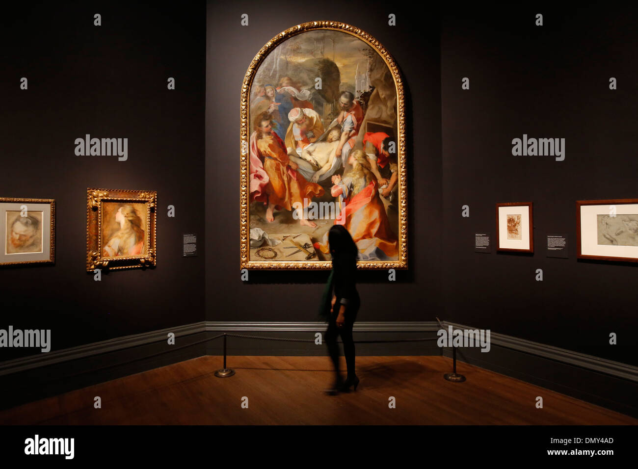 Barocci Brillanz und Grace Ausstellung in der National Gallery Stockfoto